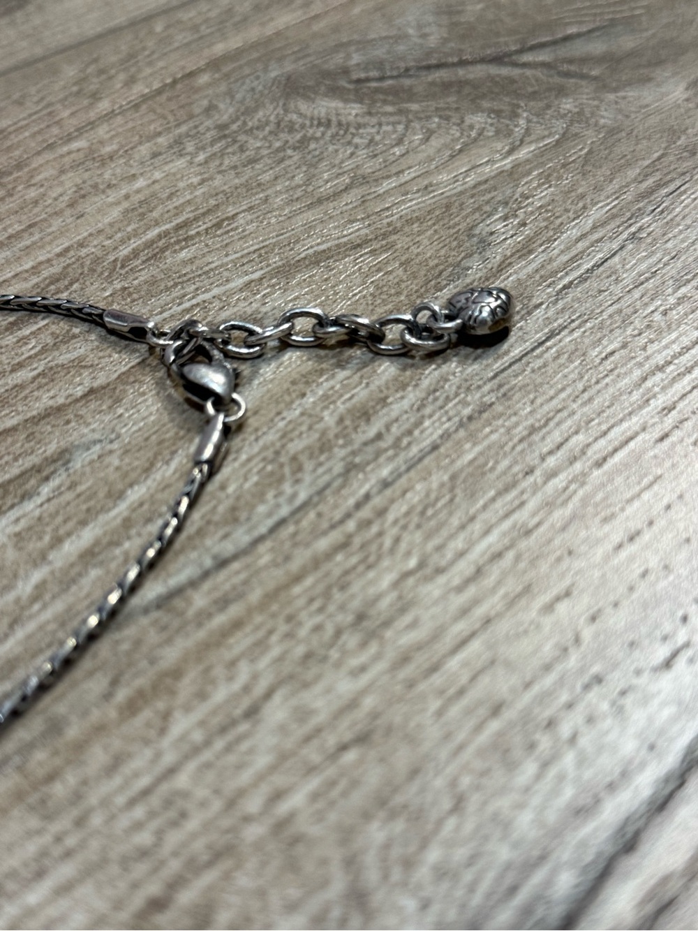 Brighton Callie Love Heart Necklace Silver Plated Retired JM5340 - Picture 5 of 15